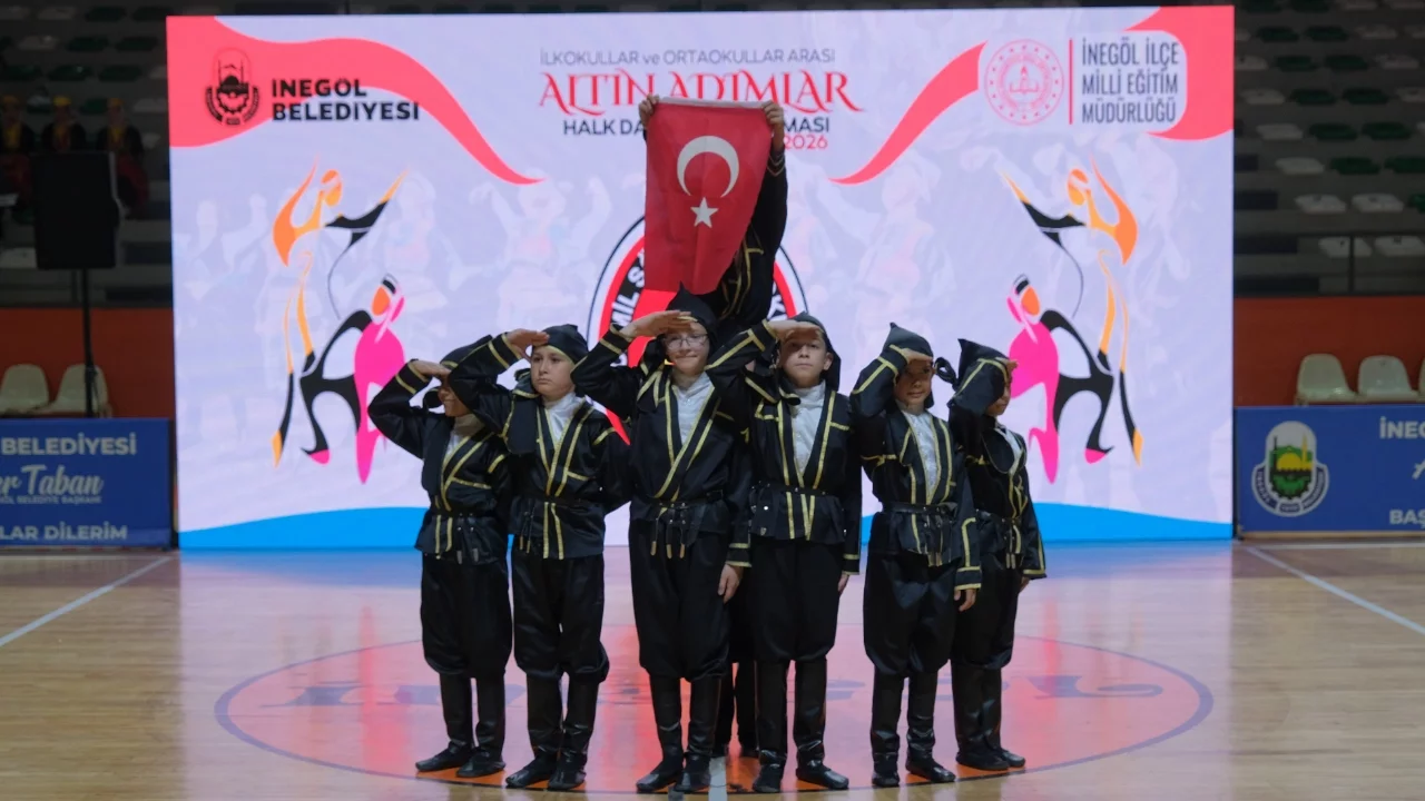 İnegöl'de altın adımlarda şampiyonlar belli oldu