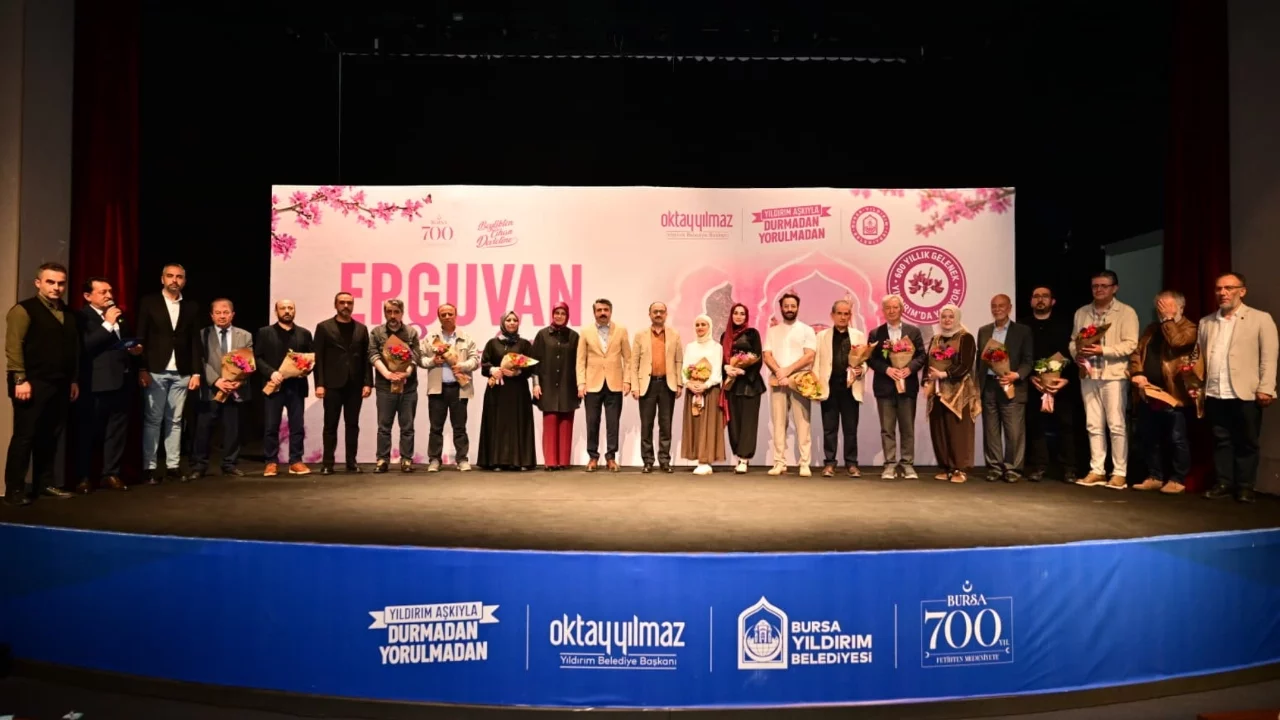 Yıldırım'da Erguvan Bayramı sona erdi