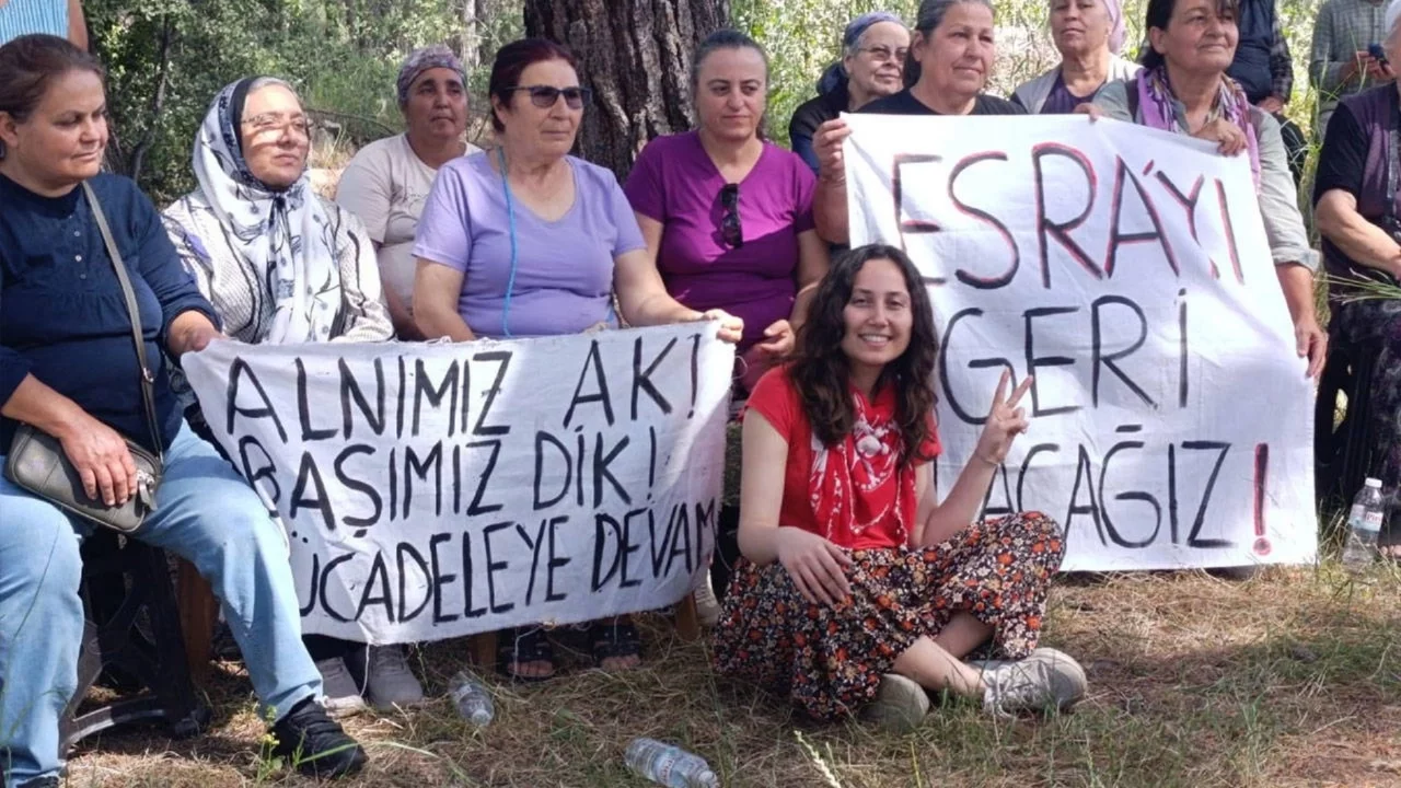 Akbelen'de buluşma... Esra Işık'tan mücadeleye devam' mesajı
