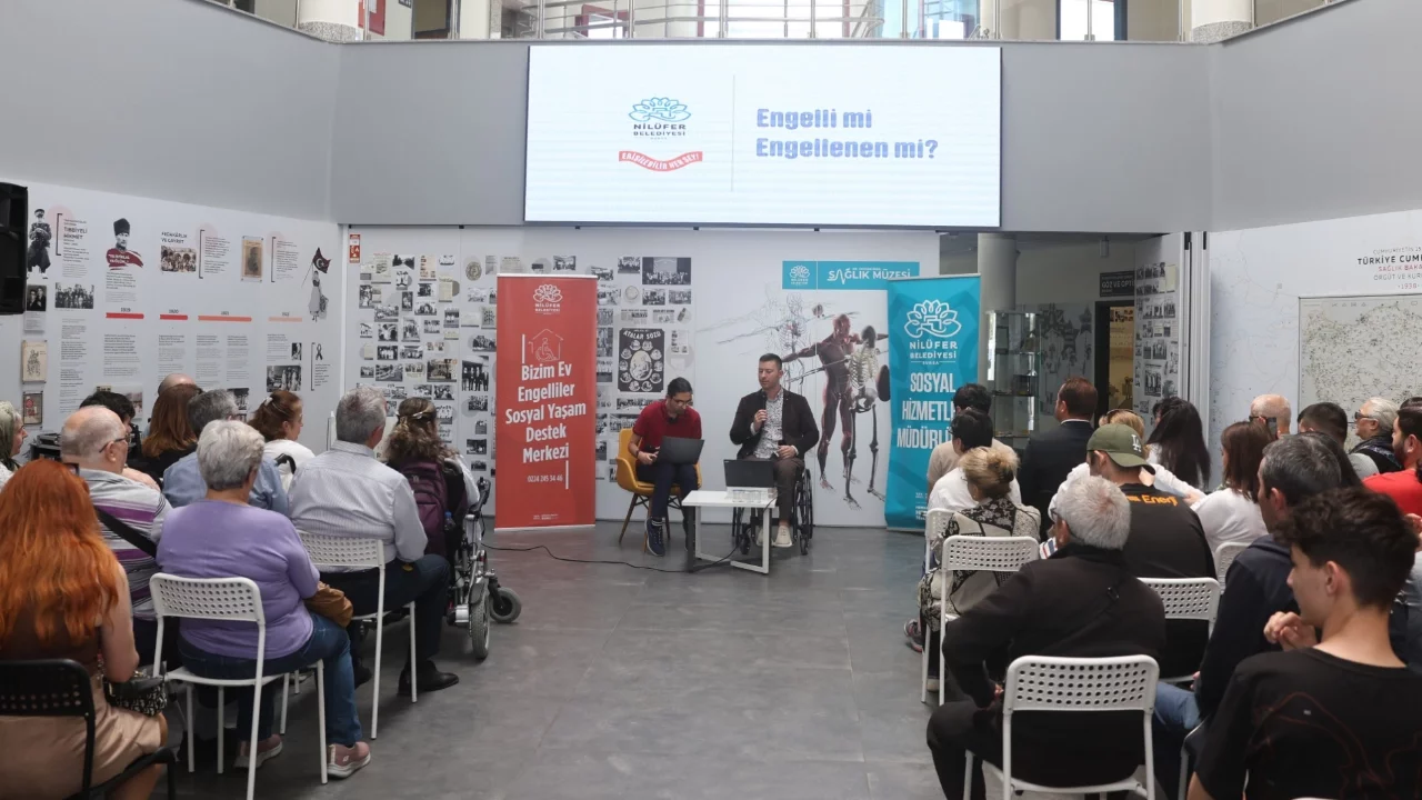 Bursa Nilüfer'de erişilebilirlik ve farkındalık semineri