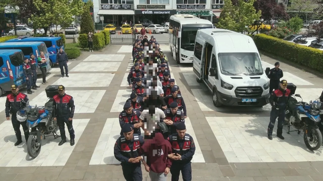 Düzce'de yasa dışı bahis operasyonu: Çok sayıda gözaltı