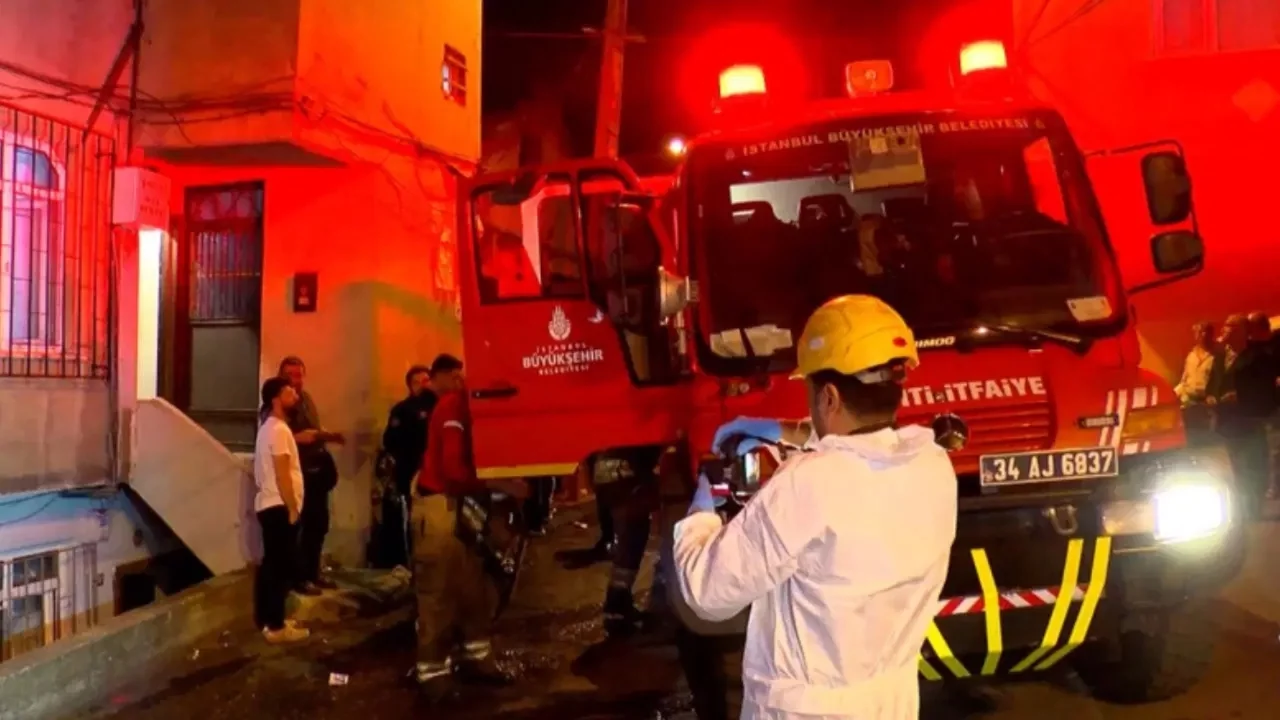 İstanbul Eyüpsultan'da yangın! 2'si çocuk 4 kişi yaralandı
