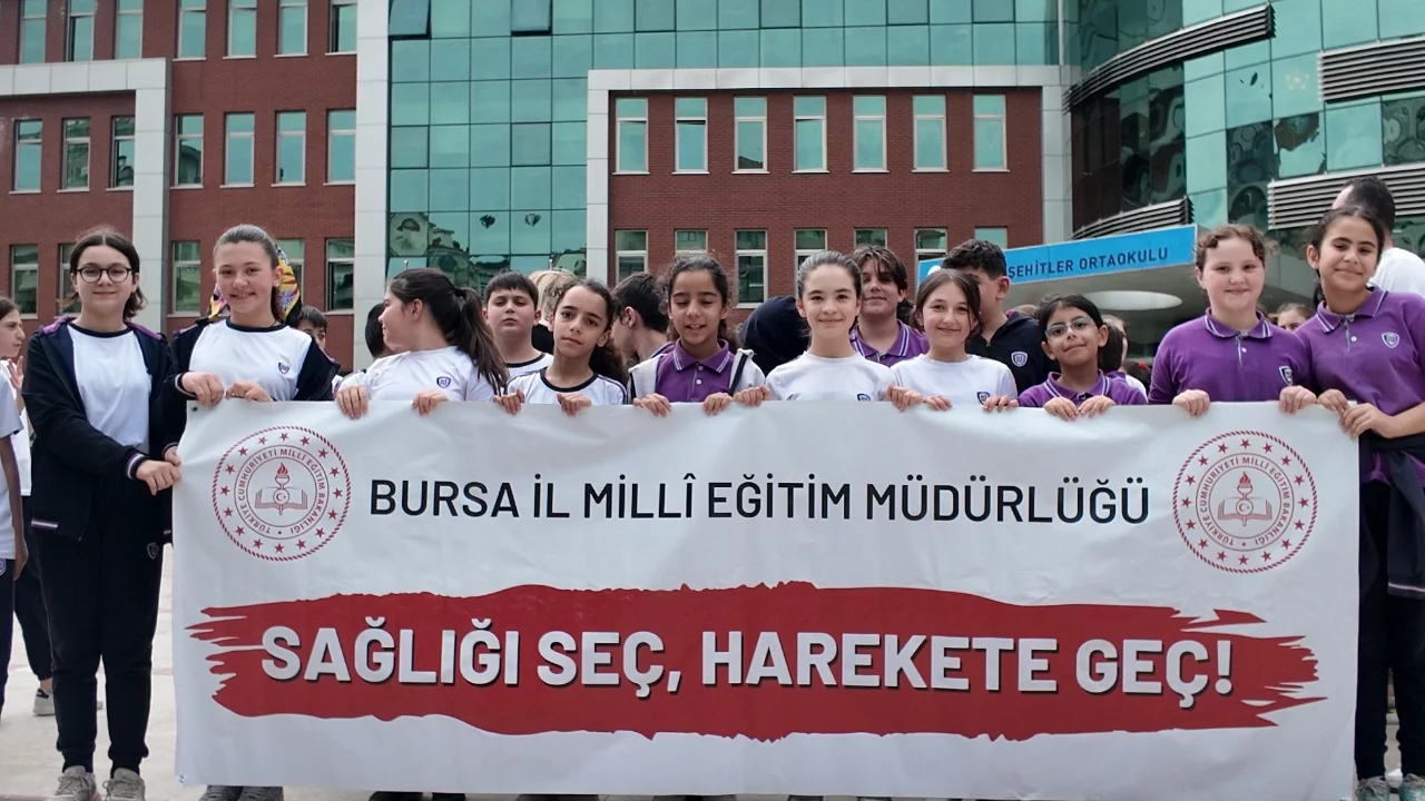 10 Mayıs Dünya Sağlık İçin Hareket Et Günü, Bursa genelinde etkinliklerle kutlandı