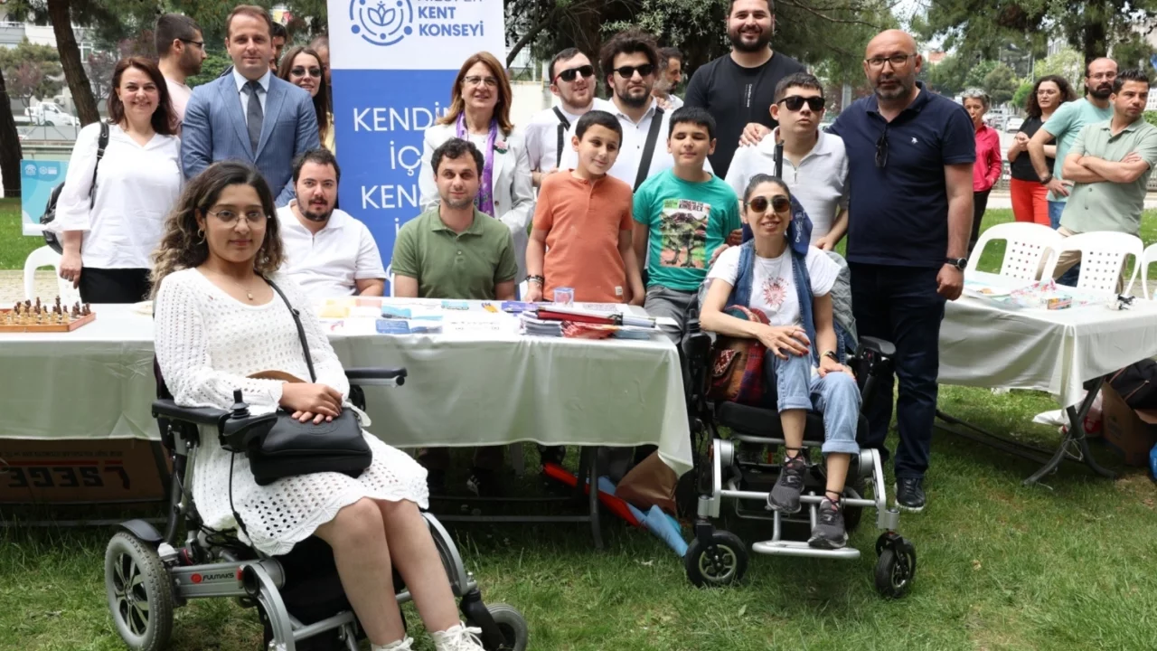 Nilüfer'de engelleri aşan buluşma