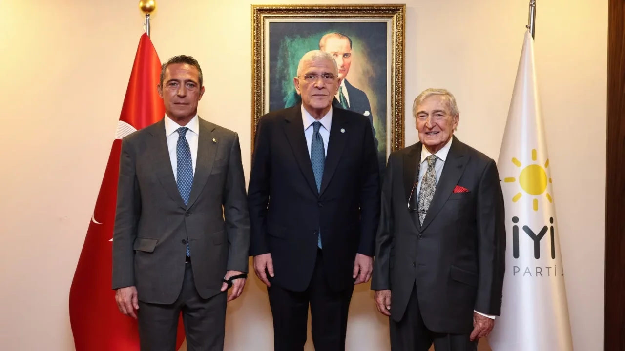 Ali Koç ve Rahmi Koç'tan İYİ Parti Genel Başkanı Dervişoğlu'na ziyaret
