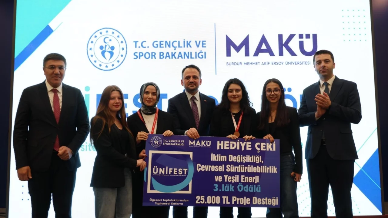 BTÜ'nün projeleri ÜNİFEST'ten ödülle döndü