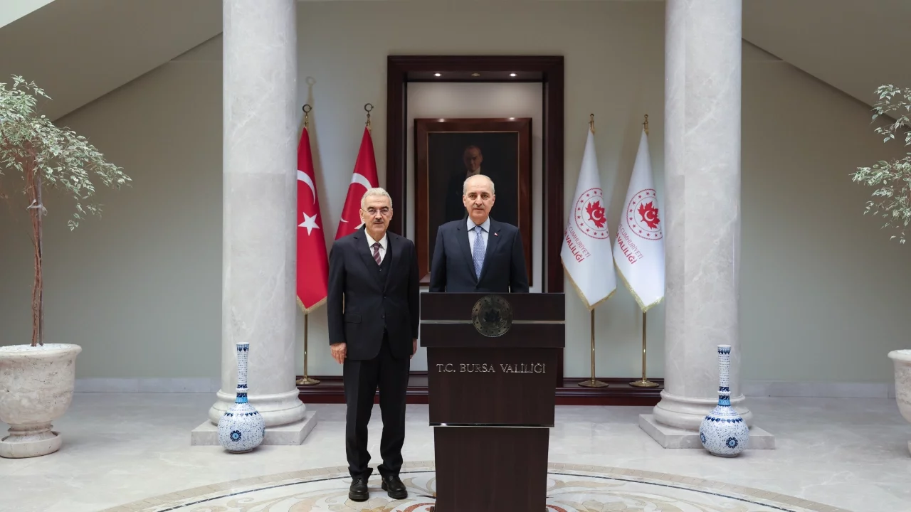 TBMM Başkanı Kurtulmuş, Bursa'da çeşitli ziyaretlerde bulundu