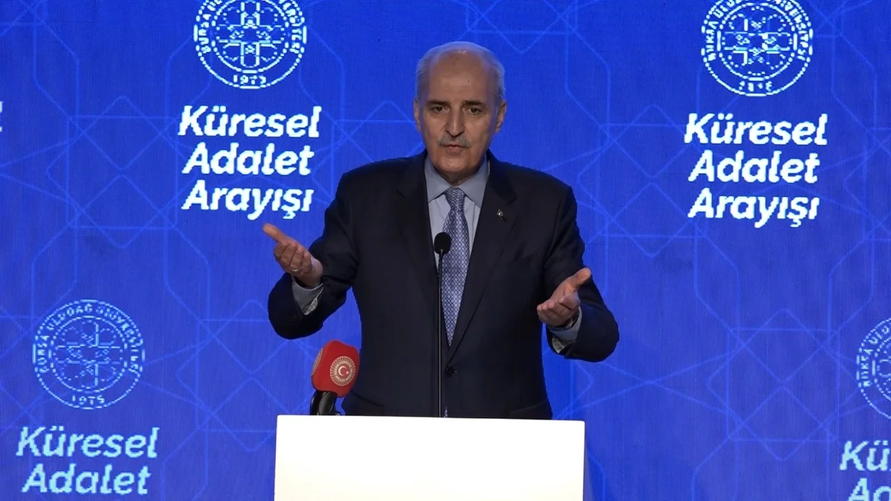 TBMM Başkanı Kurtulmuş Bursa'da konuştu: "Küresel adalet insanlığın ortak meselesi"