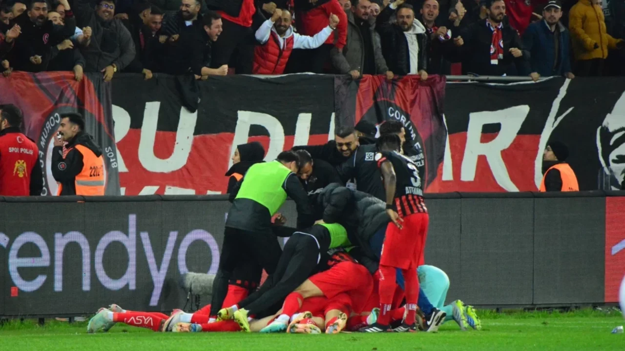 Çorum FK, Trendyol 1. Lig play-off finaline yükseldi