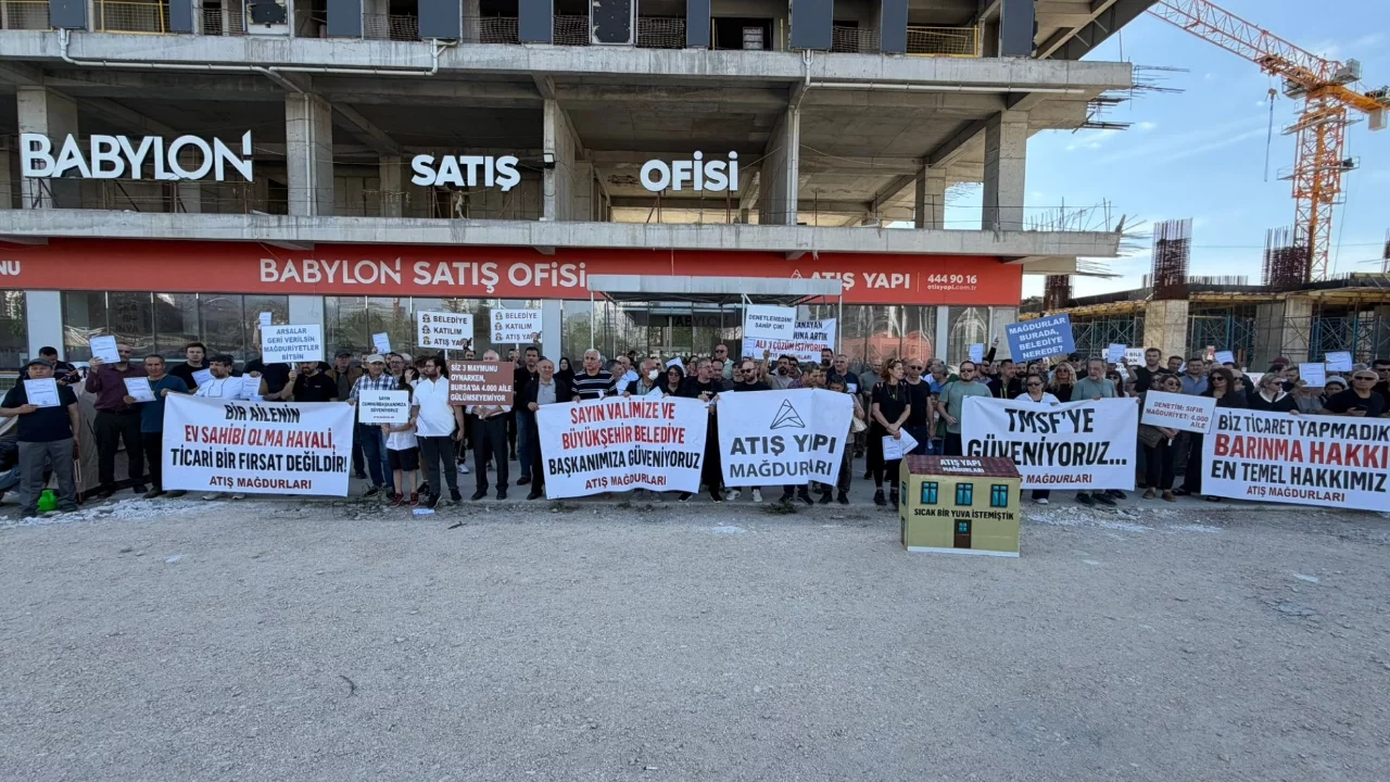Bursa'da Atış Yapı isyanı: Devletimizin vatandaşını sahipsiz bırakmayacağına inanıyoruz