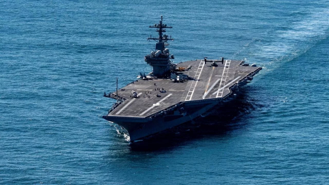 USS Gerald R. Ford uçak gemisi 11 aylık görevinin ardından ABD'ye döndü