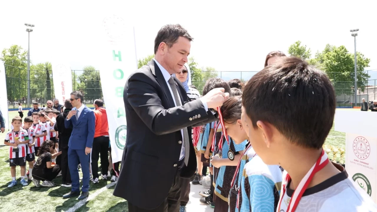 HOBA Osmangazi Çocuk Olimpiyatları nefes kesti