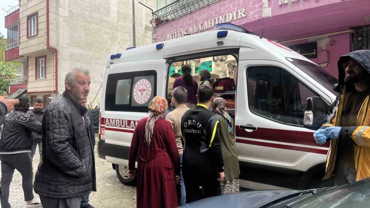 Ordu'da dereye düşen çocuğu vatandaşlar kurtardı