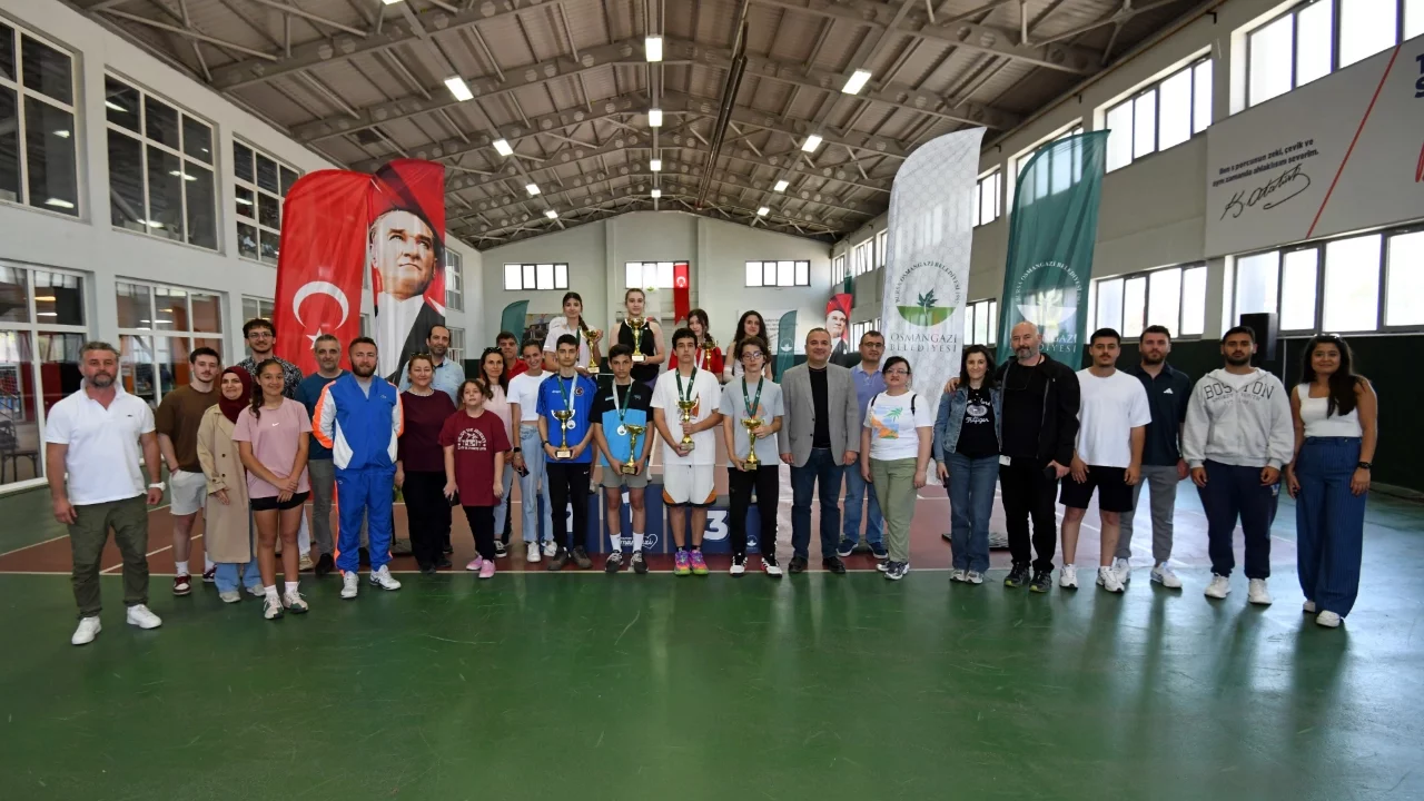 Osmangazi'de geleceğin raketlerinin mücadelesi 19 Mayıs'ta ödülle taçlandı