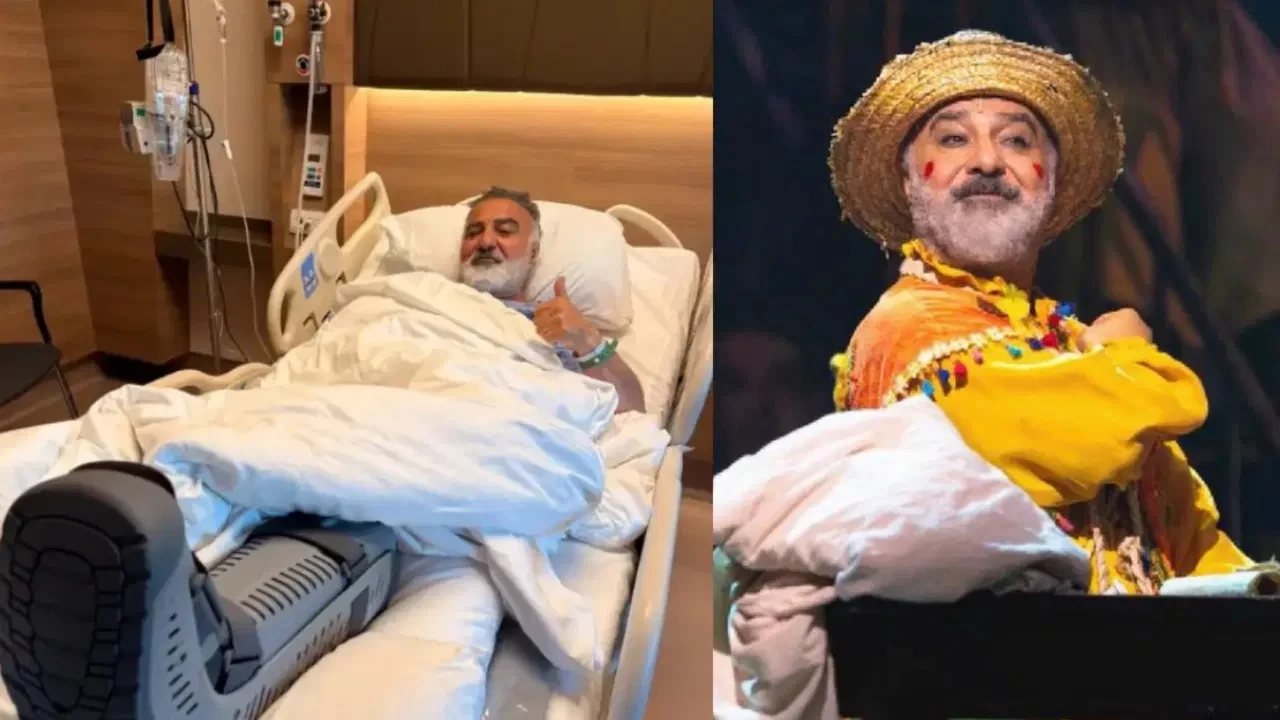 Cengiz Bozkurt sahnede sakatlandı