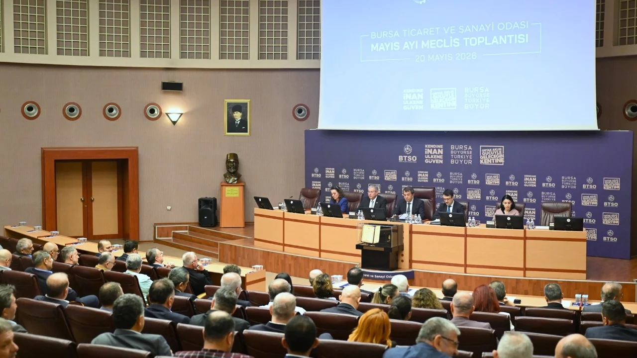 Bursa Ticaret ve Sanayi Odası Mayıs Ayı Meclis Toplantısı gerçekleştirildi