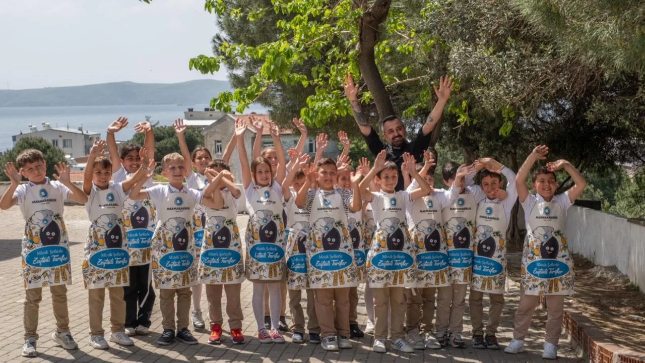 Marmarabirlik'in "Minik Şefleri" bu kez Erdek'te buluştu
