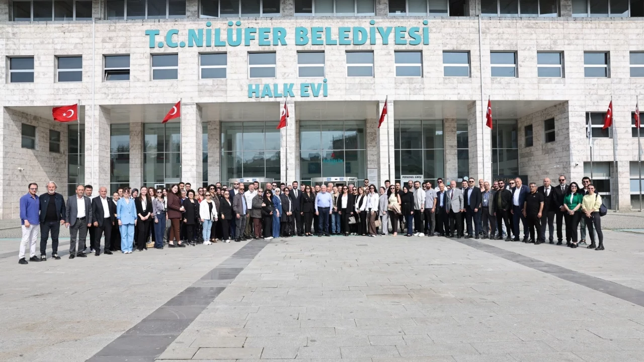 Nilüfer Belediyesi'nde geleneksel bayramlaşma gerçekleşti