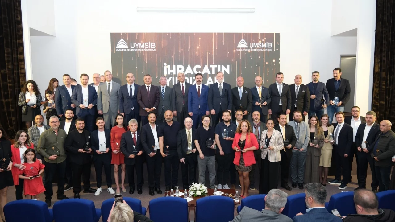 Bursa'da tarım ve gıda ihracatının devlerine ödül