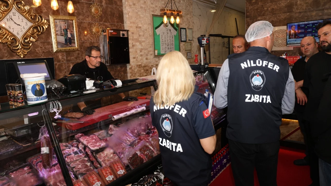 Nilüfer Belediyesi'nden bayram öncesi sıkı gıda denetim