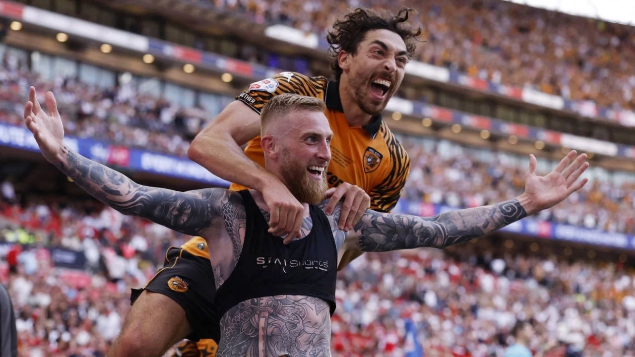 Premier Lig'e yükselen son takım Hull City oldu