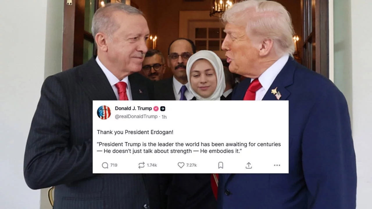 Trump, Cumhurbaşkanı Erdoğan'a teşekkür paylaşımını sildi