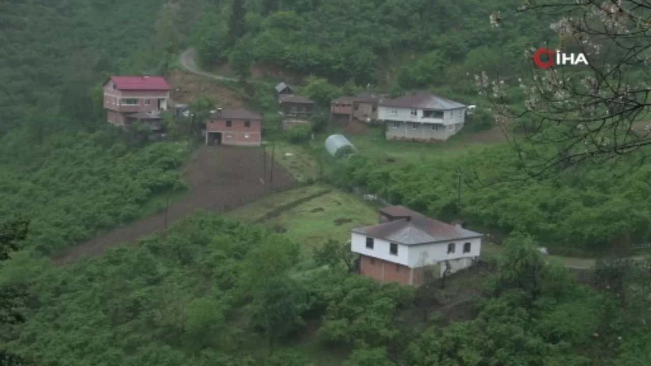Giresun'da heyelan tehlikesi altındaki evler boşaltıldı