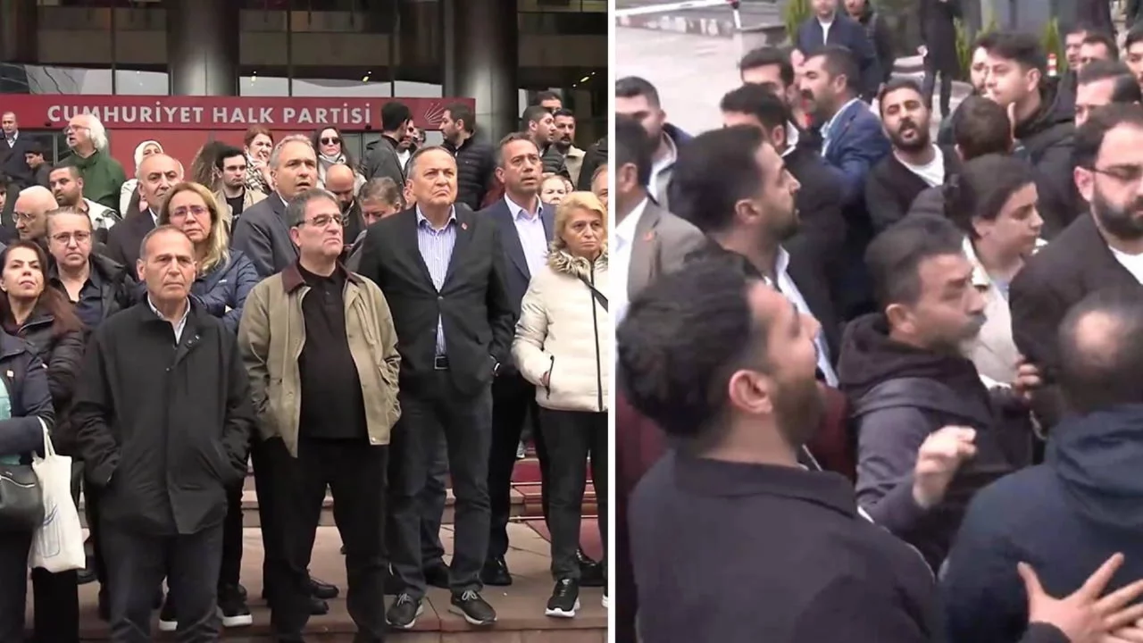 CHP Genel Merkezi'nde direniş hazırlığı