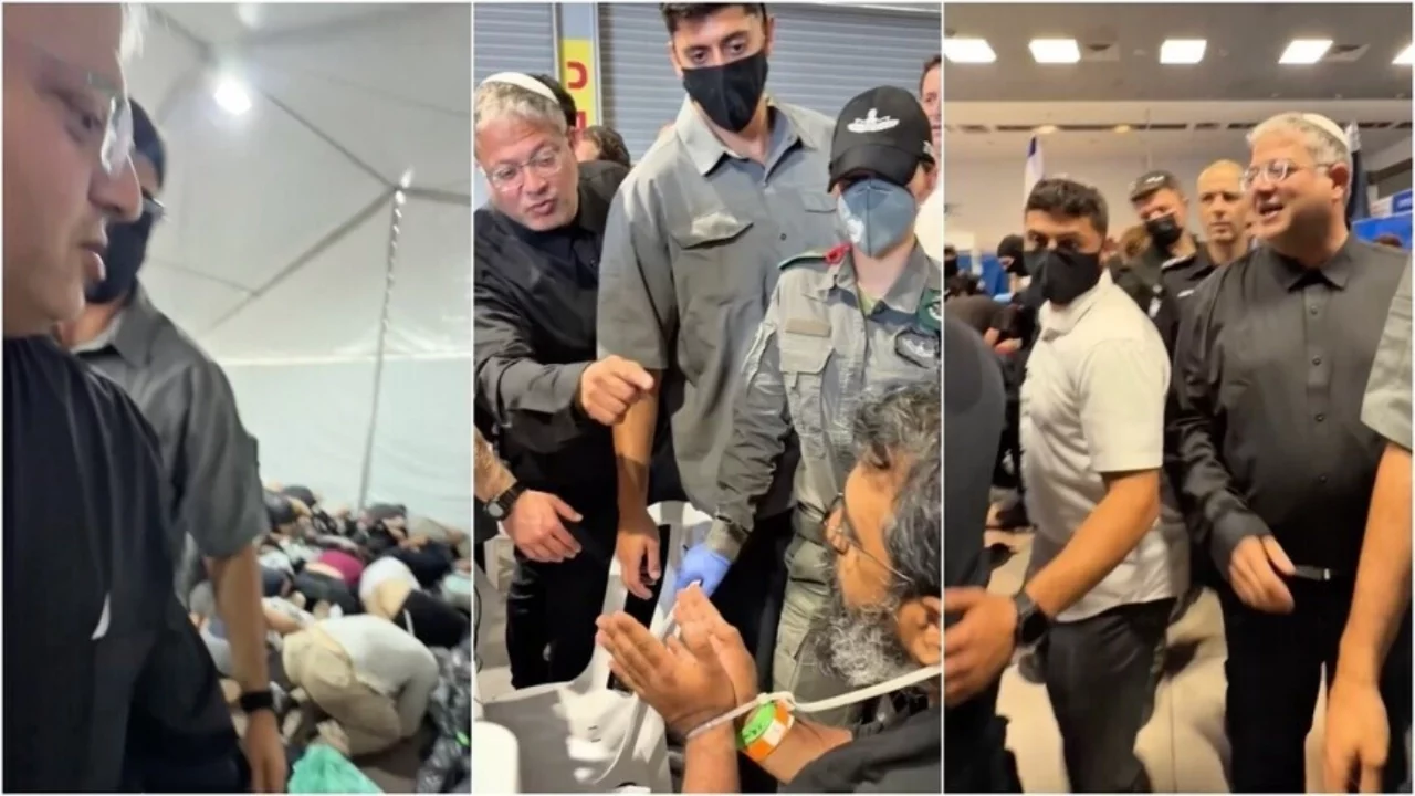 Türkiye dahil 7 ülkeden, İsrailli Bakan'ın Küresel Sumud Filosu katılımcılarına muamelesine kınama