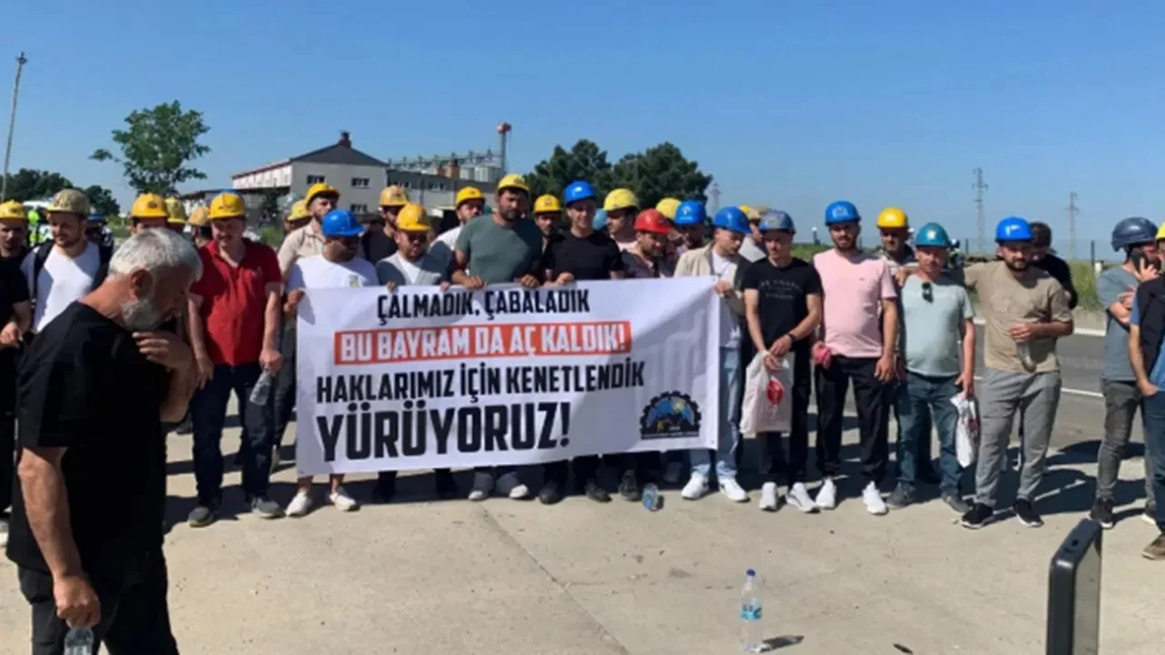 Madenciler eylemde: 'Bayramı patrona zehir edeceğiz'