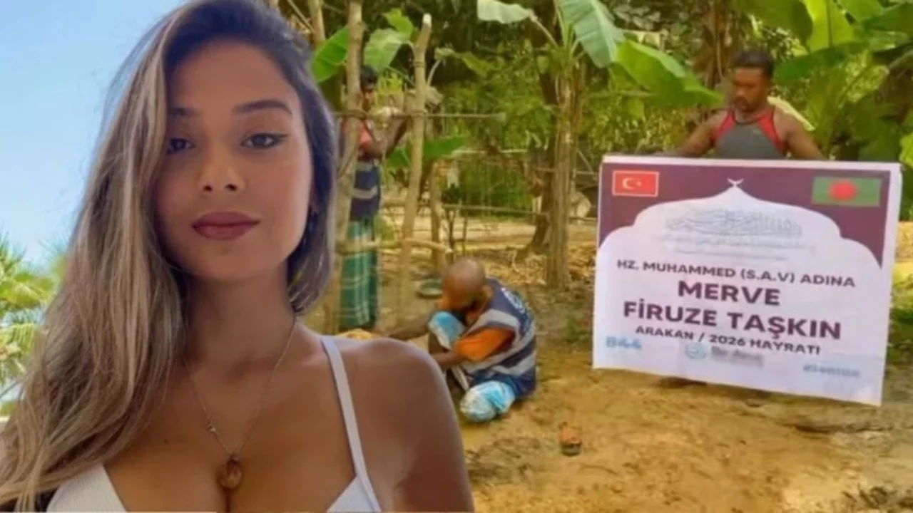 Fenomen Merve Taşkın, Arakan'a hayrat yaptırdı
