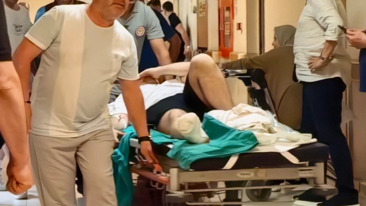 Bursa'da talihsiz kaza: Çim biçerken parmaklarını biçti