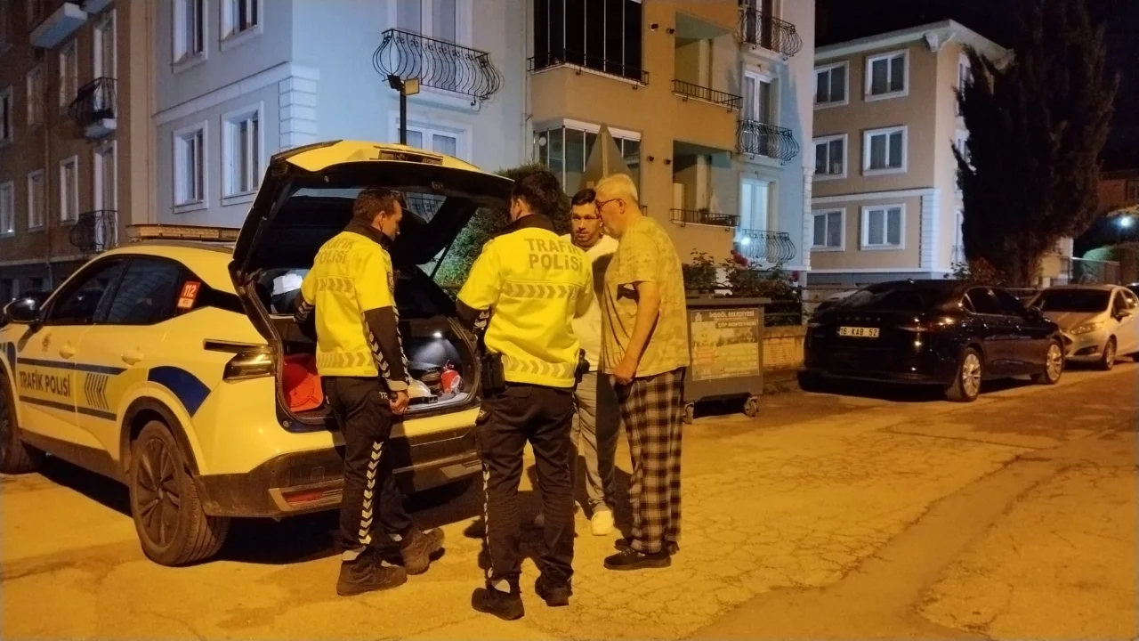 Bursa'da kaza yapan alkollü sürücünün ehliyetine el konuldu