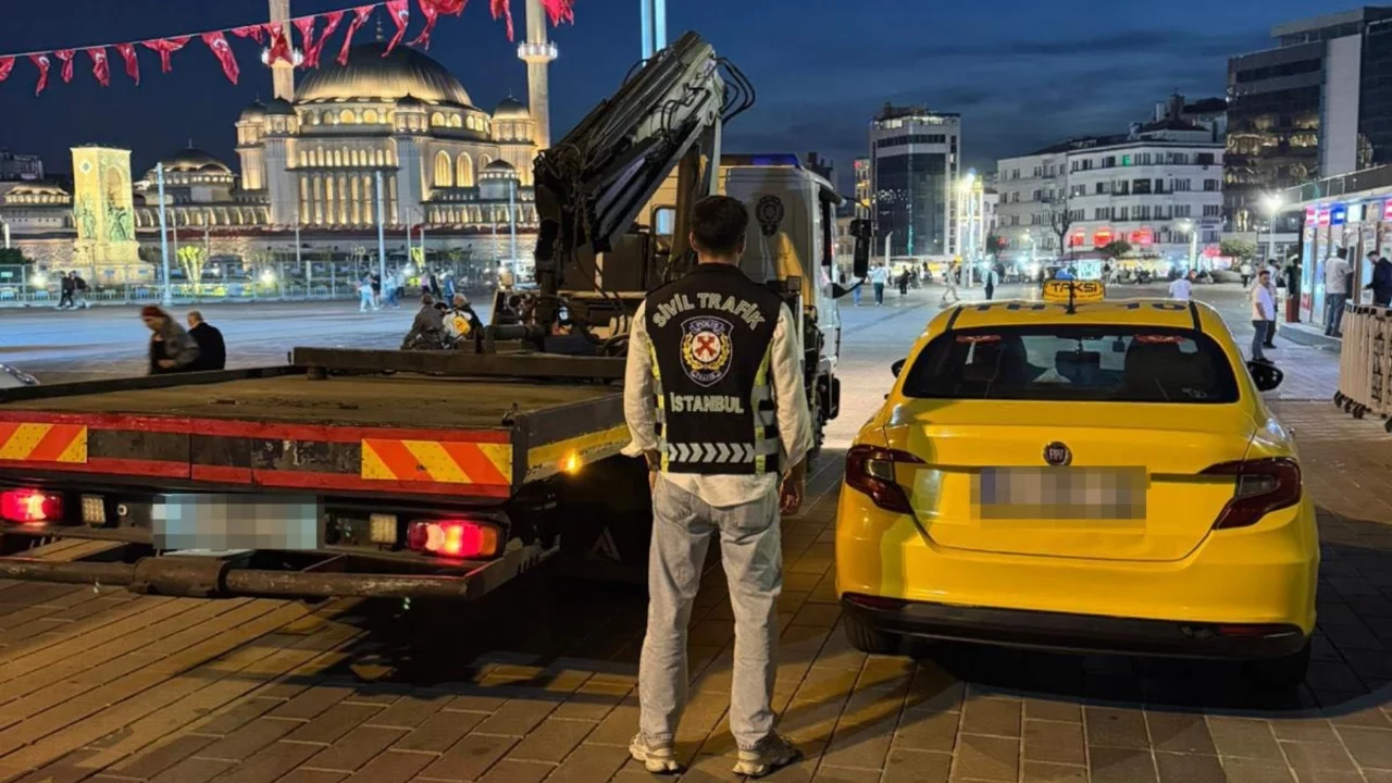 İstanbul'da taksimetre açmayan taksiciye ceza