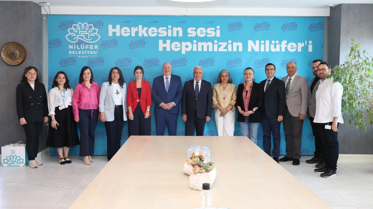 Nilüfer Belediyesi Portekizli kardeş kenti Castelo Branco heyetine ev sahipliği yaptı