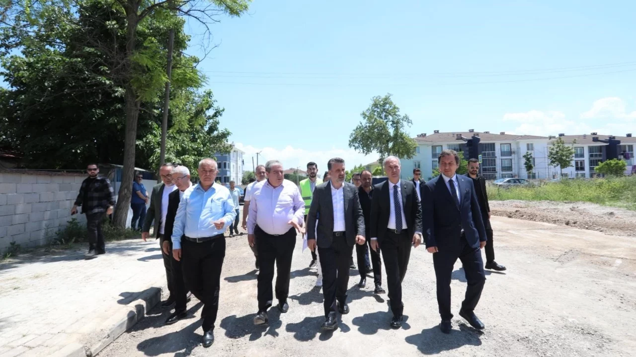 Bursa Büyükşehir Belediyesi Başkan Vekili Şahin Biba'dan İnegöl'e ziyaret