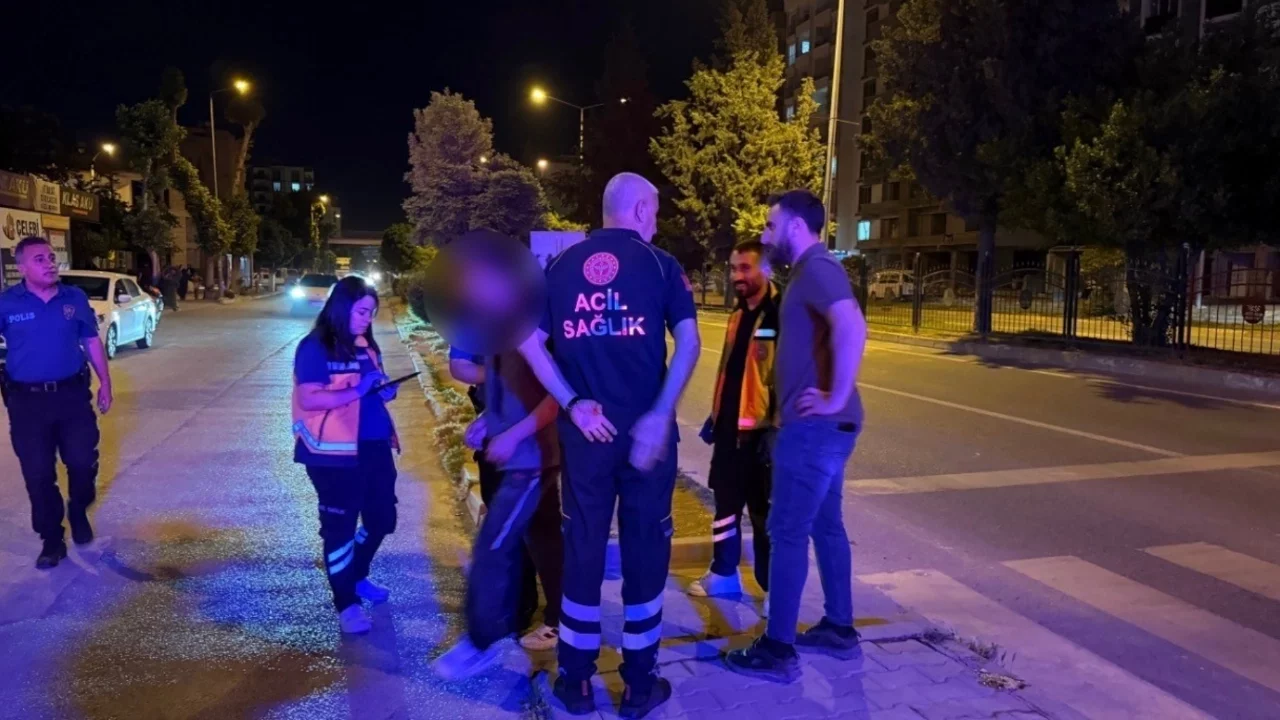 Madde bağımlısı şahıs ekipleri harekete geçirdi