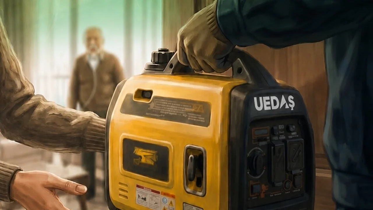 UEDAŞ'tan cihaza bağlı hastalara kesintisiz enerji desteği