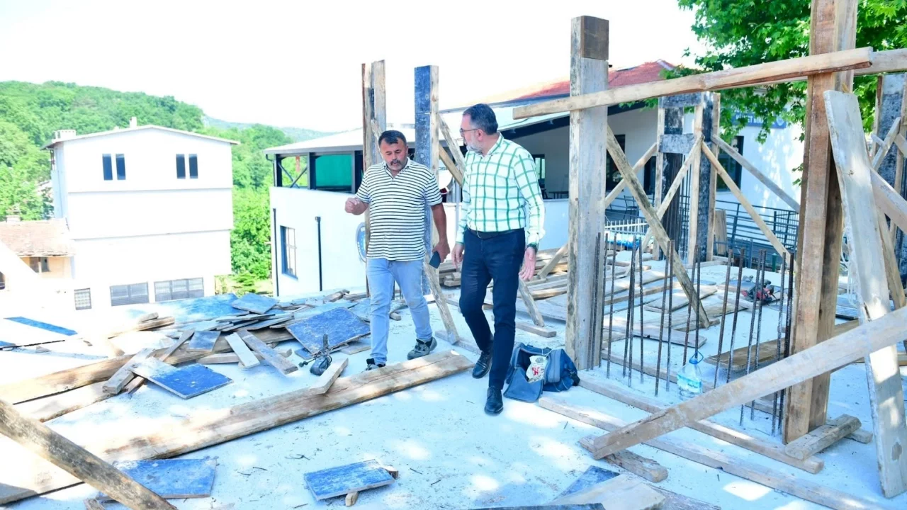 Kestel Belediyesi'nden Gözede'ye çok amaçlı salon