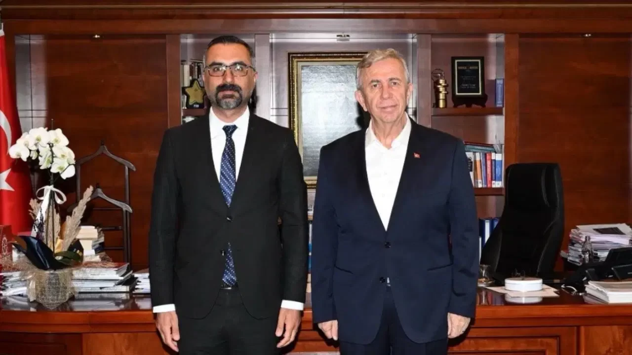 Tahliye edilen Alican Uludağ'dan Mansur Yavaş'a ziyaret