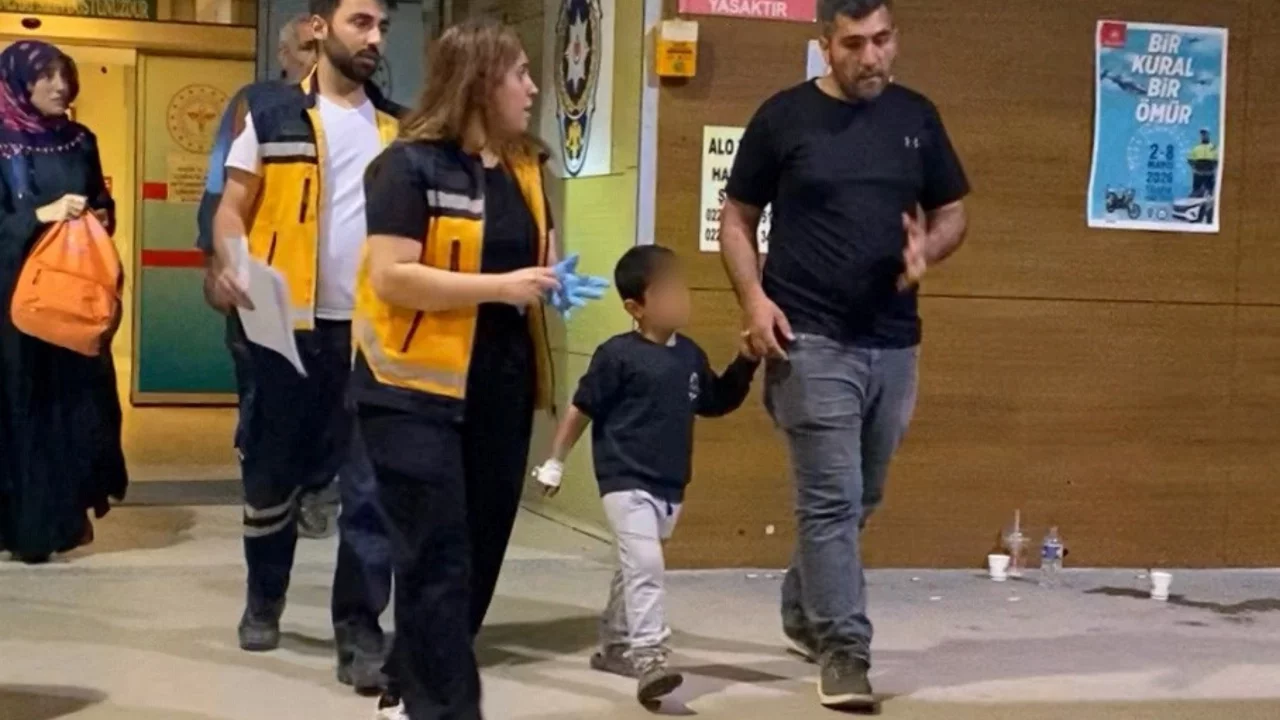 Bursa'da elektrik akımına kapılan 4 yaşındaki çocuk hastanelik oldu