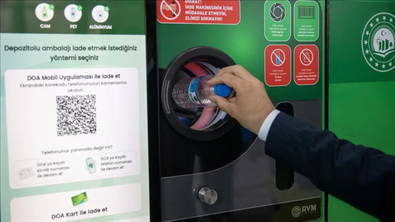Depozitolu şişe getirene şişe başına 1 lira verilecek