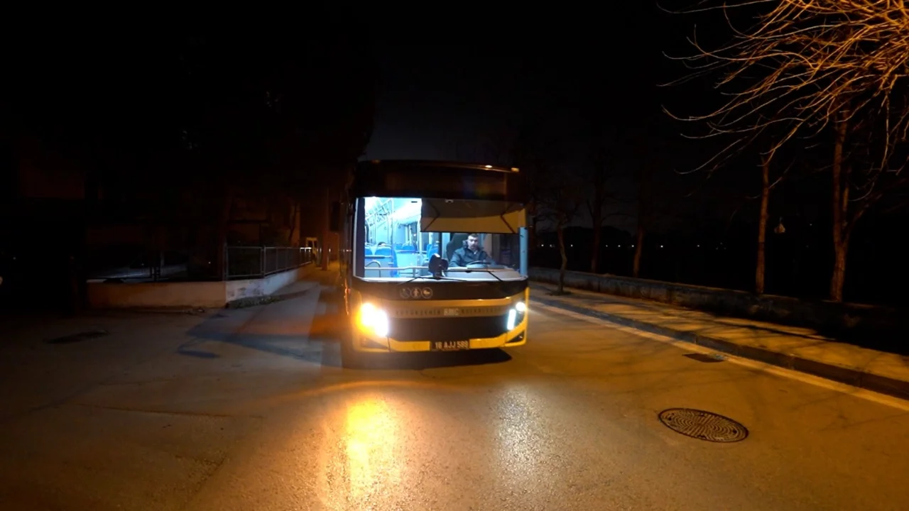 Bursa'da gece seferlerine düzenleme