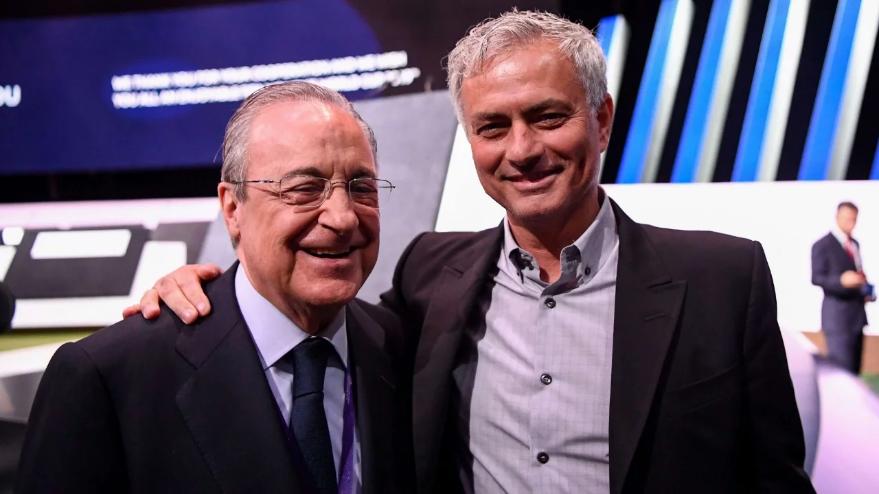 Real Madrid'de Florentino Perez yeniden başkan! Jose Mourinho'yu açıkladı