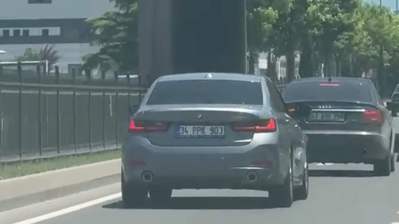 Bursa'da trafikte tehlikeli seyreden sürücüye ceza