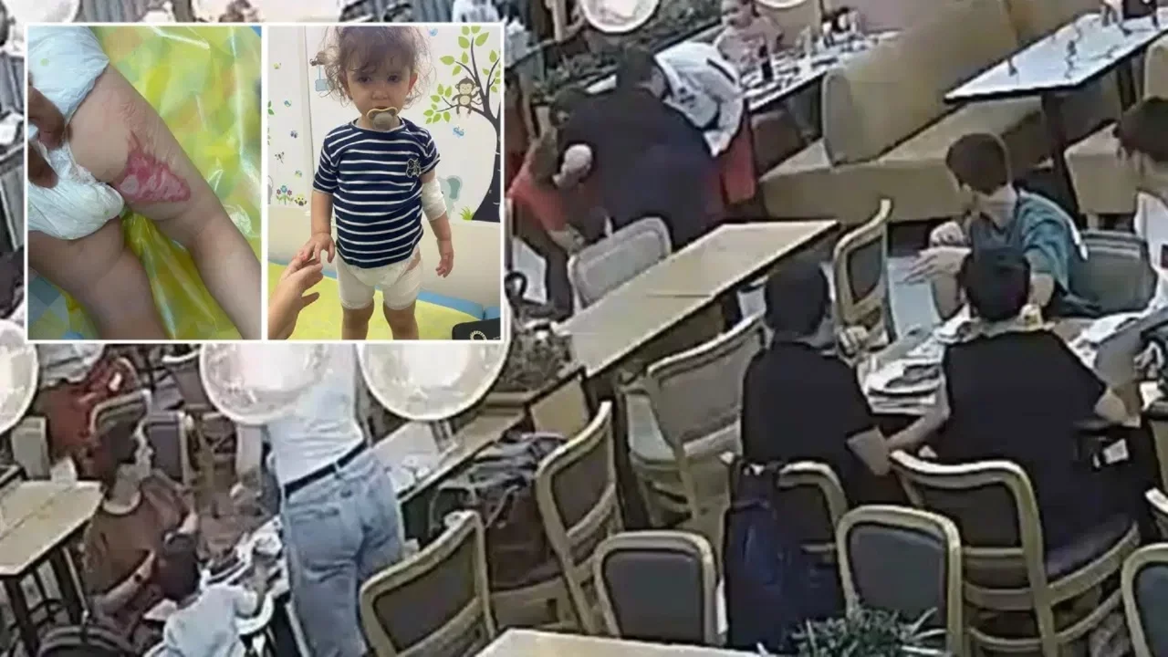 Restorandaki tereyağı şovu faciaya dönüştü: Ağır yaralanan bebeğin ailesi karara tepkili