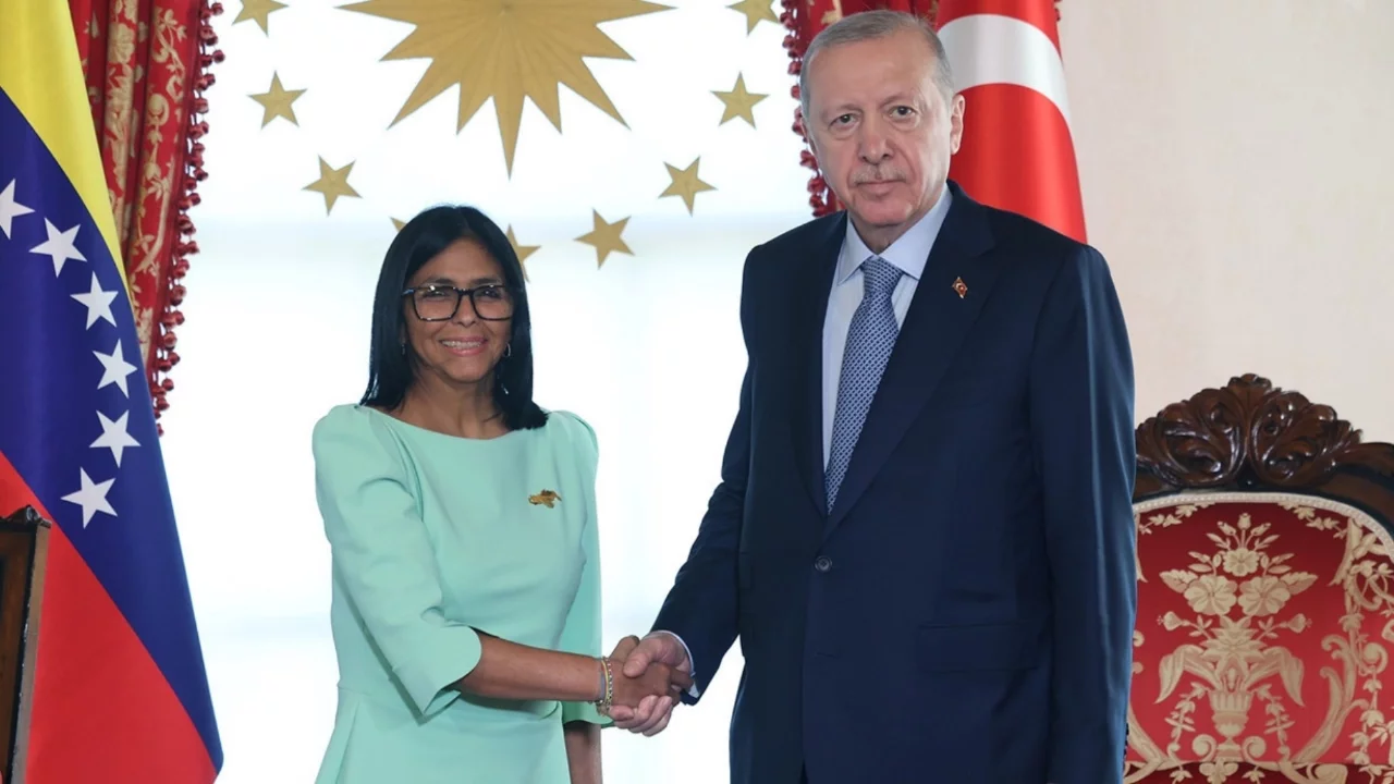 Cumhurbaşkanı Erdoğan, Venezuela Cumhurbaşkanı Vekili ile görüştü