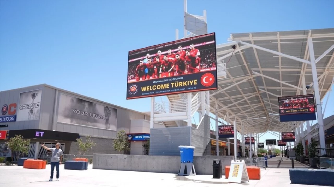 Arizona'daki tesisler, A Milli Futbol Takımı için hazır!