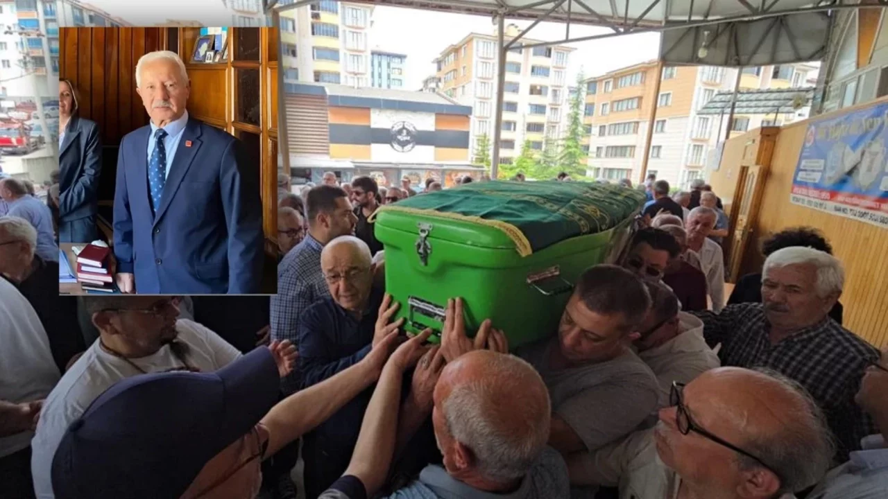 Çaya düşüp ölen CHP Karabük İl Başkan Yardımcısı Mustafa Erten'e son veda