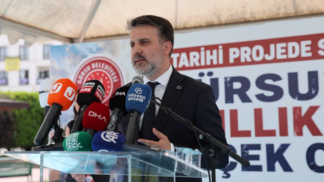 Bursa Büyükşehir Belediyesi Başkan Vekili Şahin Biba Gürsu'ya çıkarma yaptı